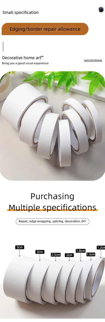 Skin texture ivory white beautiful edge decorative line self-adhesive wallpaper gap ceiling decorative strip Yin corner line wal