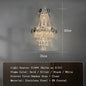 2024 Modern Large Luxury Living Room Chandeliers for Staircase Designer Crystal Pendant Lamps Home Decor Lighting Lustre Fixture