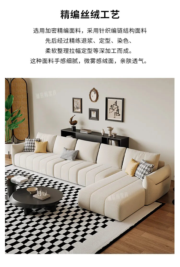 Corner Nordic Living Room Sofas Modern Floor Lounge White Outdoor Sofa Designer Love Seat Sectional Divano Trendy Furniture