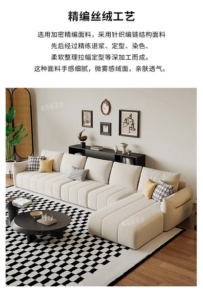 Corner Nordic Living Room Sofas Modern Floor Lounge White Outdoor Sofa Designer Love Seat Sectional Divano Trendy Furniture