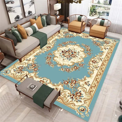 Classic  Carpets For Living Room  Area Rugs Home Decor Sofa Table Non-Slip Bedroom Floor Mats