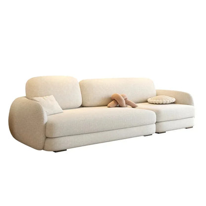 Modern Corner Sofa Bed for Living Room, Recliner Floor Couch Single Luxury Nordic Furniture