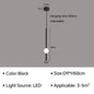 Modern Simple LED Pendant Lamp Living Room Bedroom Bedside TV Background Kitchen Island Restaurant Home Decor Lighting Fixture
