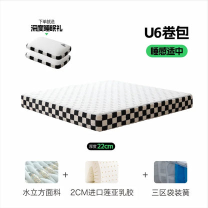 Designer Queen Soft Mattress Extension High Quality Memory Foam Double Bed Mattress Hotel Sleeping Colchones De Cama Furniture