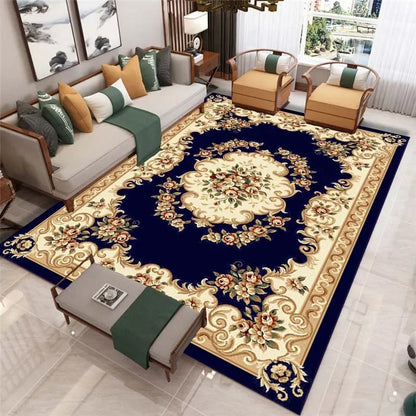 Classic  Carpets For Living Room  Area Rugs Home Decor Sofa Table Non-Slip Bedroom Floor Mats