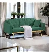 Cars Sofa for Living Room Set 3 Piece Modern Decor Loveseat Set with Arms and Nailhead,Includes Couch and A