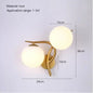 Modern Led Long Ceiling Chandelier Suspension Glass Balls Dining Table Room Kitchen Home Decor Hanging Lamp Front Desk Lights