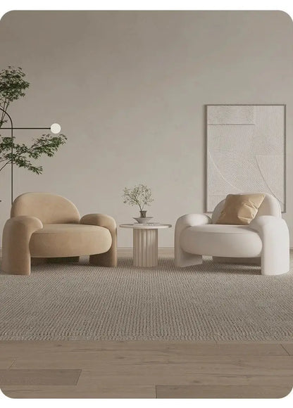 Living Room Single Sofa Balcony Leisure Chair Bedroom Sofa Chair Business Office Reception Hall Negotiation Sofas Chairs