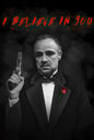 Gangster Bosses Legends Art Posters Scarface Escobar Godfather Wall Decor Motivational Canvas Prints Mafia Portrait Painting