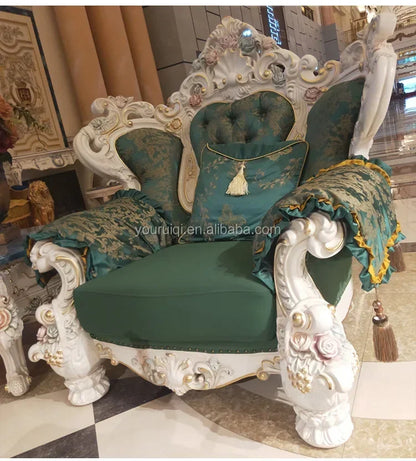 Elegant Style Arabic Couch Furniture Lounge Chair Living Room Sofa Set