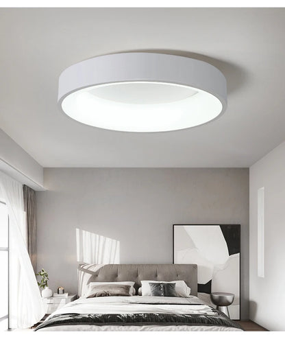 White Grey Modern led Ceiling Lights For Living Room Bedroom Dining Room dimmable Lamp indoor round sqaure Fixtures Lustres