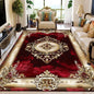 European Retro Floral Large Carpet for Living Room Luxury Decoration Rug 200x300 cm Non-slip Bedroom Cloakroom Washable Soft Mat