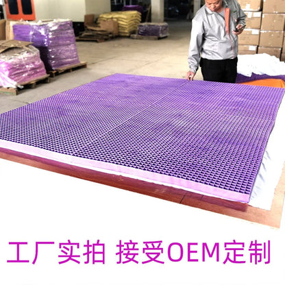 King Size Back Support TPE Gel Matrix Grid Mattress Comfort Mattress Pads & Toppers