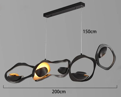 Nordic Simplicity LED Pendant Lights for Living Dining Room Food Tables Kitchen Bar Chandelier Home Decor Hanging Light Fixture