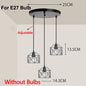 Led Pendant Lights for Dining Room Kitchen Modern Led Chandelier Ceiling Lamp Indoor Hanging Lighting Fixture for E27 Lamp Bulb