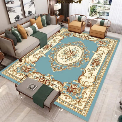 Classic  Carpets For Living Room  Area Rugs Home Decor Sofa Table Non-Slip Bedroom Floor Mats