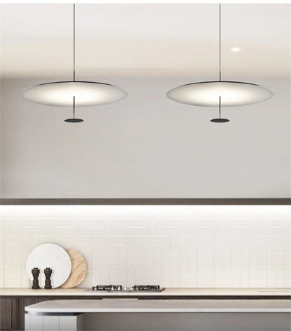 Minimalist Pendant Lights Gold Black Suspension Luminaire Hanging Lamp for Living Room Ring Lights