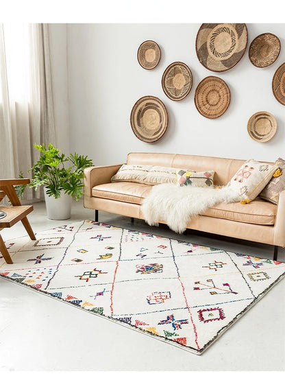 Carpet for Living Room Ethnic Style Large Area Fluffy Children Bedroom Rug Home Decoration Cloakroom Plush Mat ковер Tapete 러그