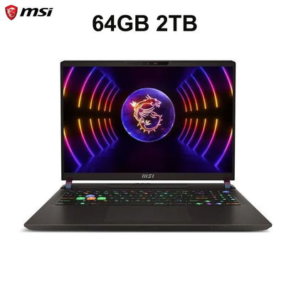 MSI Titan GP78HX Gaming Laptop 17 Inch 2.5K 240Hz IPS Screen Notebook i9-13980HX 16GB 1TB RTX4080 Computer Ultra Gaming Netbook