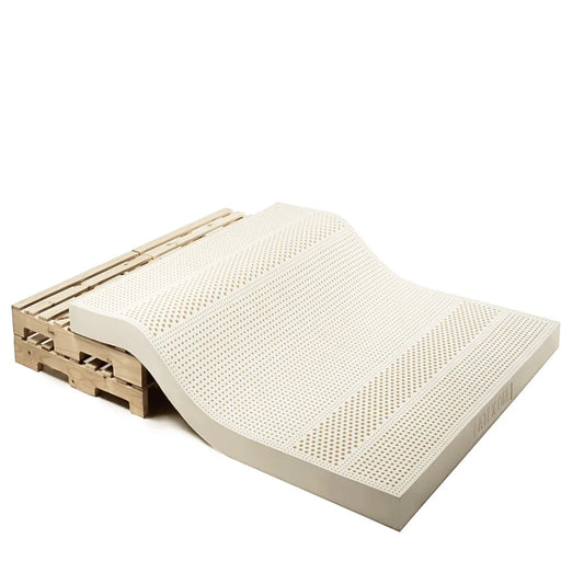 High Quality Min MOQ Queen Size 100% Eco Natural Latex Mattress Support Temperature Regulation Rebound T-Comfort from Vietnam