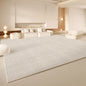 VIKAMA Cream Wind Carpet Living Room Light Luxury Premium Feeling Faux Cashmere Floor Mat Large Full Pave Home Essentials