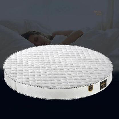 Cozy Spring Round Mattresses Hard Foldable Folding Queen Round Mattress King Size Sleeping Colchon Plegable Bedroom Furniture