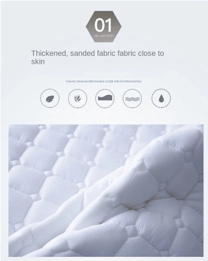 Anti-Skid Thin Cotton Mattress Cushion Protective Pad Hotel Bed Cotton-Padded Mattress Summer Cold Cold Mattress Dormitory Mat