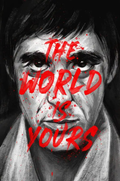 Gangster Bosses Legends Art Posters Scarface Escobar Godfather Wall Decor Motivational Canvas Prints Mafia Portrait Painting