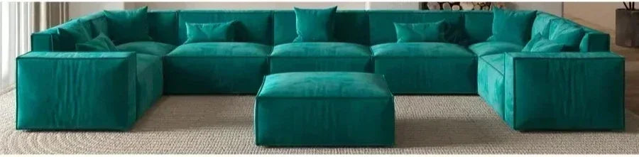 Modern KD Assembly Corner Sofa Modular Couch Fabric Gray Living Room Furniture Sectional Sofa Set sofa set living room furniture