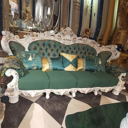 Elegant Style Arabic Couch Furniture Lounge Chair Living Room Sofa Set