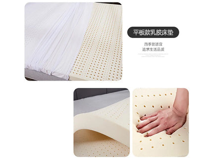 Thailand natural 100% latex mattress with cover natural rubber pure mattress 1.8m bed 2.0m thickened home dormitory cushion mats