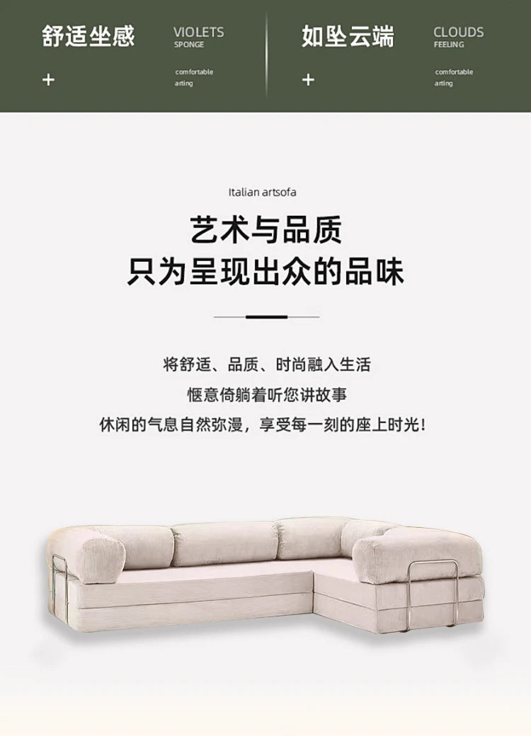 Vacuum Compression Sofa, Living Room Direct Sofa, Multi-functional and Versatile Sofa, 5 Brackets, Customizable