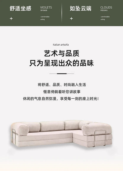 Vacuum Compression Sofa, Living Room Direct Sofa, Multi-functional and Versatile Sofa, 5 Brackets, Customizable