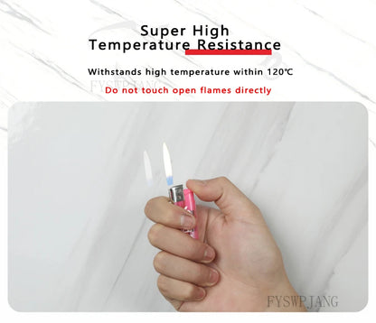 40cm Width Marble Self Adhesive Wallpaper Vinyl Wall Stickers Waterproof Contact Paper For Kitchen Decorative Film Home Decor