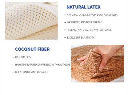 King or queen size gel memory natural latex foam silence and individual anti fatigue compress  pocket spring mattress