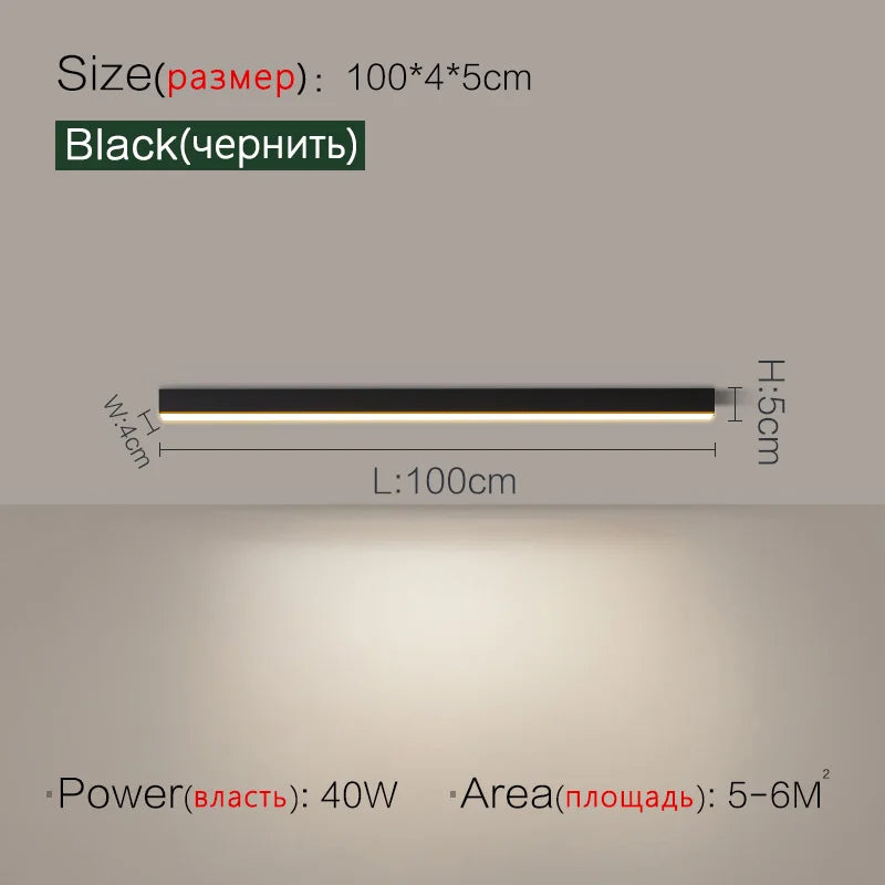 Ceiling lamps for kitchen, living room, ceiling lights led bedroom, dining room, Nordic modern aisle, balcony strip light