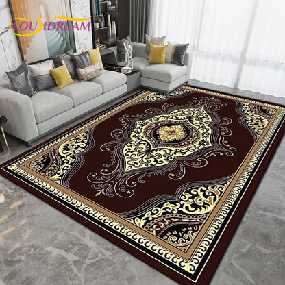 Persia Bohemia Nordic  Area Rug Large,Carpet Rug for Living Room Bedroom Sofa Doormat Decoration,kids Play Non-slip Floor Mat 3D