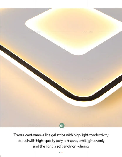 Modern LED Ceiling Light For Bedroom Living Dining Room Study Aisle Balcony Chandelier Indoor Home Decor Lighting Fixture Luster