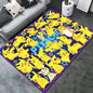 Pokemon Cartoon Carpet Rug for Living Room Bedroom Decoration Picnic Camp Kitchen Carpet Crawling Carpet Decoration