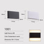 JoollySun Wall Light Outdoor Lamp Home Decor Lighting for Balcony Garden LED Waterproof Aluminium Modern Wall Mounted Sconces