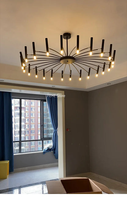 Living room lamp, new light luxury bedroom chandelier Nordic lamps modern minimalist atmosphere For home dining room Lights