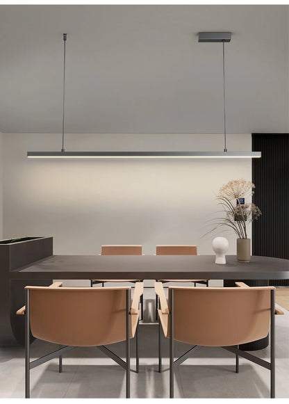 Modern Led Minimalist Long Pendant Lights For Home Villa Living Bedroom Dining Room Study Indoor Lighting Decoration Lamps