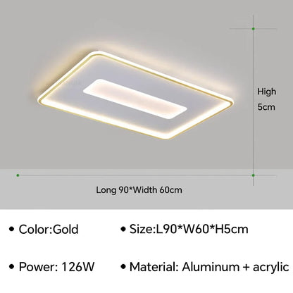 Modern LED Ceiling Light For Bedroom Living Dining Room Study Aisle Balcony Chandelier Indoor Home Decor Lighting Fixture Luster