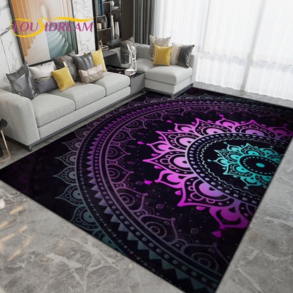 Persia Bohemia Nordic  Area Rug Large,Carpet Rug for Living Room Bedroom Sofa Doormat Decoration,kids Play Non-slip Floor Mat 3D