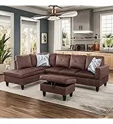 Cars Sofa for Living Room Set 3 Piece Modern Decor Loveseat Set with Arms and Nailhead,Includes Couch and A