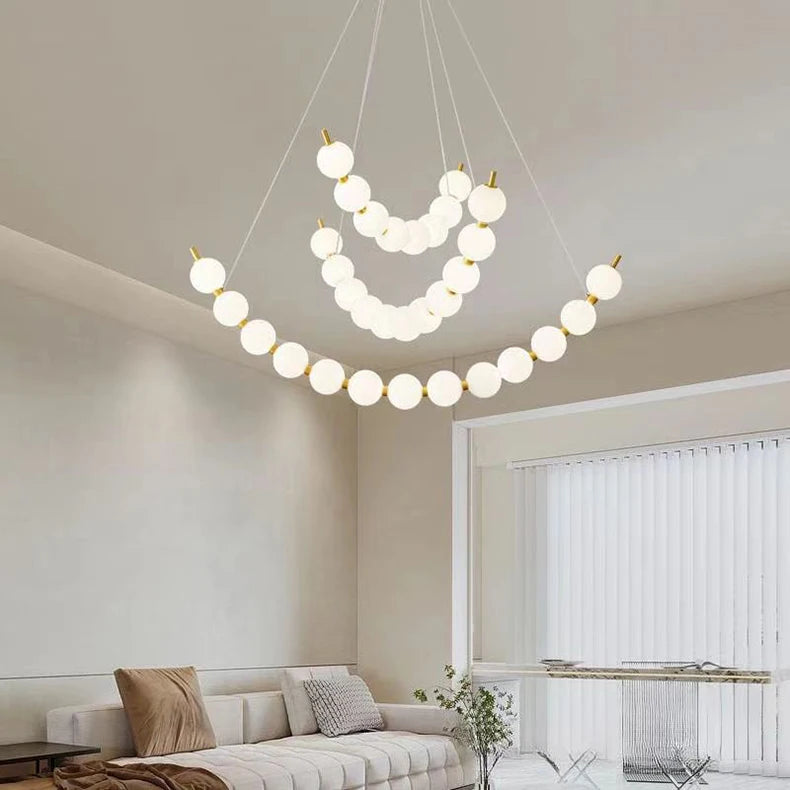 Modern home decor led lights pendant light lamps forstaircase Chandeliers for living room hanging light indoor lighting