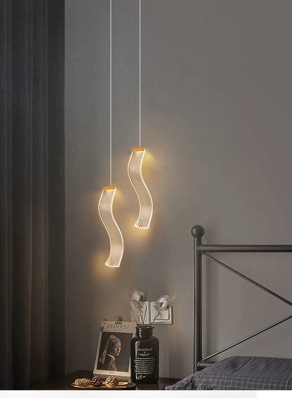 LED Pendant Light Hanging Lamps For Ceiling Interior Lighting Home Bedroom Bedside Dining Living Room Decoration Pendant Lamp