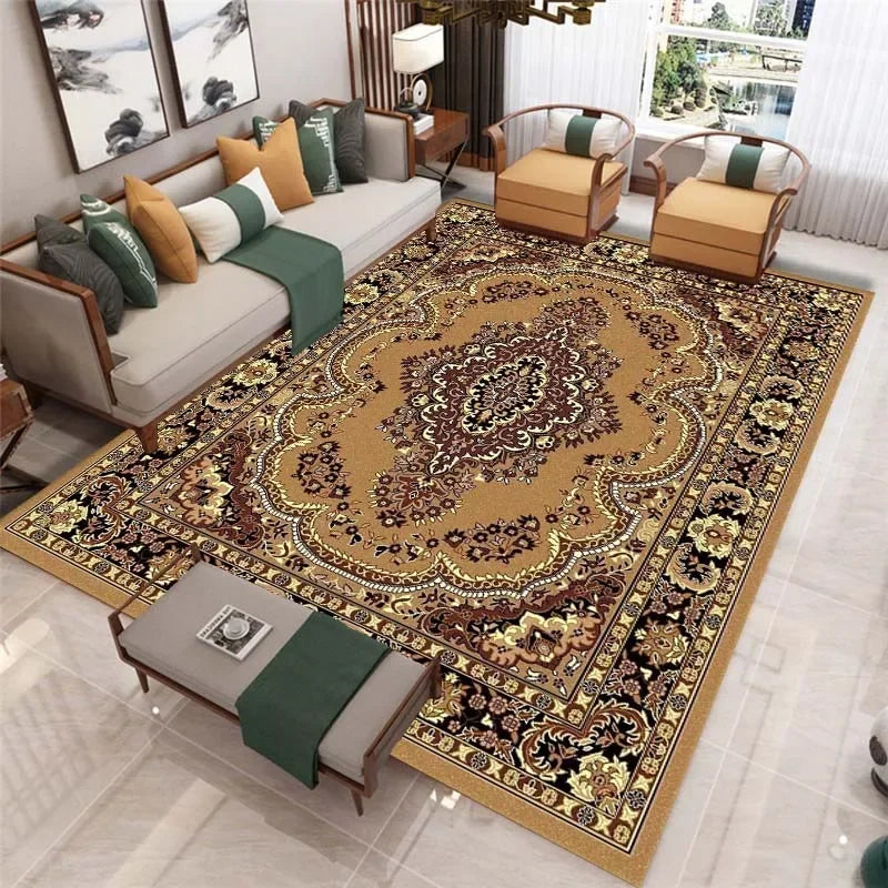 Classic  Carpets For Living Room  Area Rugs Home Decor Sofa Table Non-Slip Bedroom Floor Mats