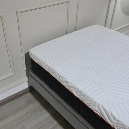 New Fashion Comfortable No Pressure Grid Shape Gel Tpe Topper Full Size High Quality Mattress