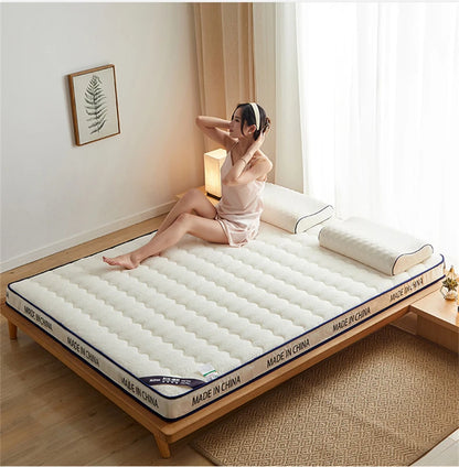 Latex mattress lamb fleece household 1.8/2.0m fashion tatami thickened student dormitory single double cushion warm mat